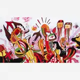 Wagner Pinto, Miração II, 2008, Aquarela e grafite sobre papel