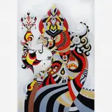 Fernando Chamarelli, Yansa, 2009, Mista sobre tela