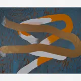 Momo, 2009, Colagem sobre placa de madeira