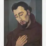 Malagoli, São Francisco de Assis, Óleo sobre tela