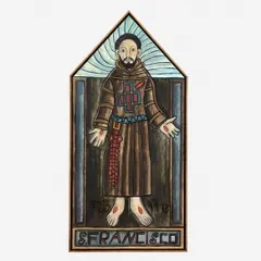 São Francisco das Chagas by Francisco Brennand, ÓLEO SOBRE MADEIRA, offered May 2009