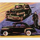 O Ford Preto by Rubens Gerchman, Óleo sobre tela, offered Nov 2006