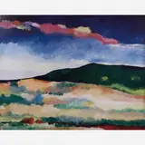Aldemir Martins, Campo, Acrílica sobre tela