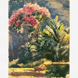 Carlos Oswald, Primavera, Óleo sobre tela
