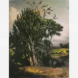 Parf, PAISAGEM COM FIGURAS, Óleo sobre tela