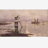 Agustín Salinas Teruel, MARINHA, Óleo sobre tela