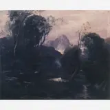 Vinet, Paisagem - Serra de Petrópolis, Óleo sobre tela