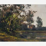 Antônio Parreiras, PAISAGEM COM LAGO