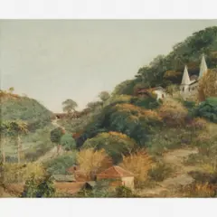PAISAGEM DE OLINDA by Francisco Aurélio, Óleo sobre tela, offered Dec 2003