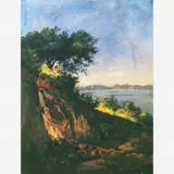 BAÍA by Joaquim José da França Júnior, ÓLEO SOBRE CARTÃO, offered Dec 2003