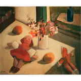 NATUREZA-MORTA COM BONECOS by José Pancetti, Óleo sobre tela, offered Dec 2003