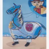 BUMBA-MEU-BOI by Cícero Dias, Óleo sobre tela, offered Dec 2003