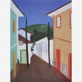Djanira da Motta e Silva, Paisagem de Paraty, ÓLEO SOBRE TELA
