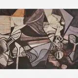 Roberto Burle Marx, Untitled, Óleo sobre tecido