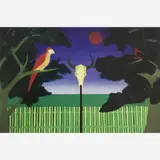Djanira da Motta e Silva, Paisagem do Sítio de Paraty, ÓLEO SOBRE TELA