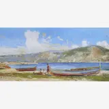 Salinas, Strello de Messina (Sicilia), ÓLEO SOBRE TELA