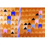 Alfredo Volpi, Bandeirinhas e Mastro,(c.1967)