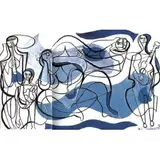 Di Cavalcanti, Composição com Figuras, (c.1961)