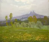 Gustav Macoun, Libunec, 1913, Oil on canvas