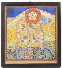 Josef Anton Trčka, Dream of a Lonely Child, Around 1910, Watercolour, cardboard
