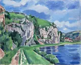 Václav Špála, Flooded Berounka River