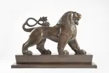 Karel Štipl, Czech Lion, 1920s, Patinated bronze