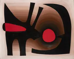 Jitka Kolinska, Lightship II, 1962, Oil on canvas