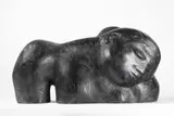 Jiří Bradáček, A Sleep, 1960, Patinated gypsum