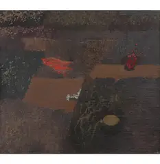 Jiří John, The Autumn, 1969, Oil on canvas on plywood