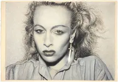 Franz Gertsch, Irène I, 1981, Gouache, chalk, pencil and opaque white on heavy Arches wove paper with watermark