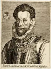 Harmen Jansz Muller, Alexander Farnese, Herzog von Parma und Piacenza, Circa 1600, Engraving on laid paper