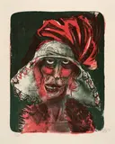 Otto Dix, Leonie, 1923, Farblithographie auf Bütten