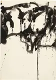 Sam Francis, Untitled, 1957, Indian ink on wove paper