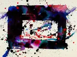 Sam Francis, Untitled, Circa 1975, Acrylic on Strathmore watercolour paper with blindstamp