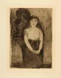 Edvard Munch, Modellstudie - Study of a Model