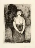 Edvard Munch, Modellstudie - Study of a Model