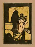 Edvard Munch, Gebet des alten Mannes - Old Man Praying