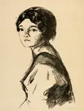 Edvard Munch, Junge Frau - Young Woman