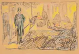 Edvard Munch, The Bohemian's Wedding