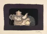 Georges Braque, La Théière grise, 1947, Colour lithograph on Arches wove paper, with watermark