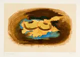 Georges Braque, Pommes et feuilles, 1958, Colour lithograph on Arches wove paper, with watermark