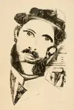 Marc Chagall, L'Homme aux favoris - Der Mann mit Backenbart