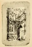 Ernst Ludwig Kirchner, Davoser Tal, 1931/1932, Lithograph on thin wove paper