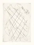 Pablo Picasso, Le Saltimbanque au repos, 1905, Printed 1986, Drypoint on wove paper, impression from the cancelled plate