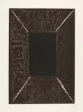 Antoni Tàpies, La Porte, 1969, Colour etching with embossing on wove paper