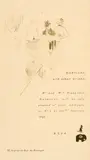 Invitation Mr and Mrs Alexandre Natanson by Henri de Toulouse-Lautrec, 1895, Edition 1895, Lithograph on imitation Japan paper, offered Sep 2025