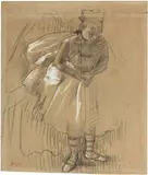 Edgar Degas, Danseuse s’inclinant