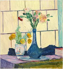 Cuno Amiet, Nelken und Ranunkeln, 1909, Oil on canvas