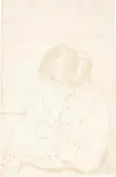 Alberto Giacometti, Greti Amiet nähend (Greti Amiet cousant)