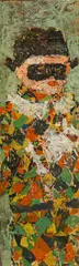 Ivan Puni, Grand Arlequin, 1949, Oil on canvas, laid on Pavatex